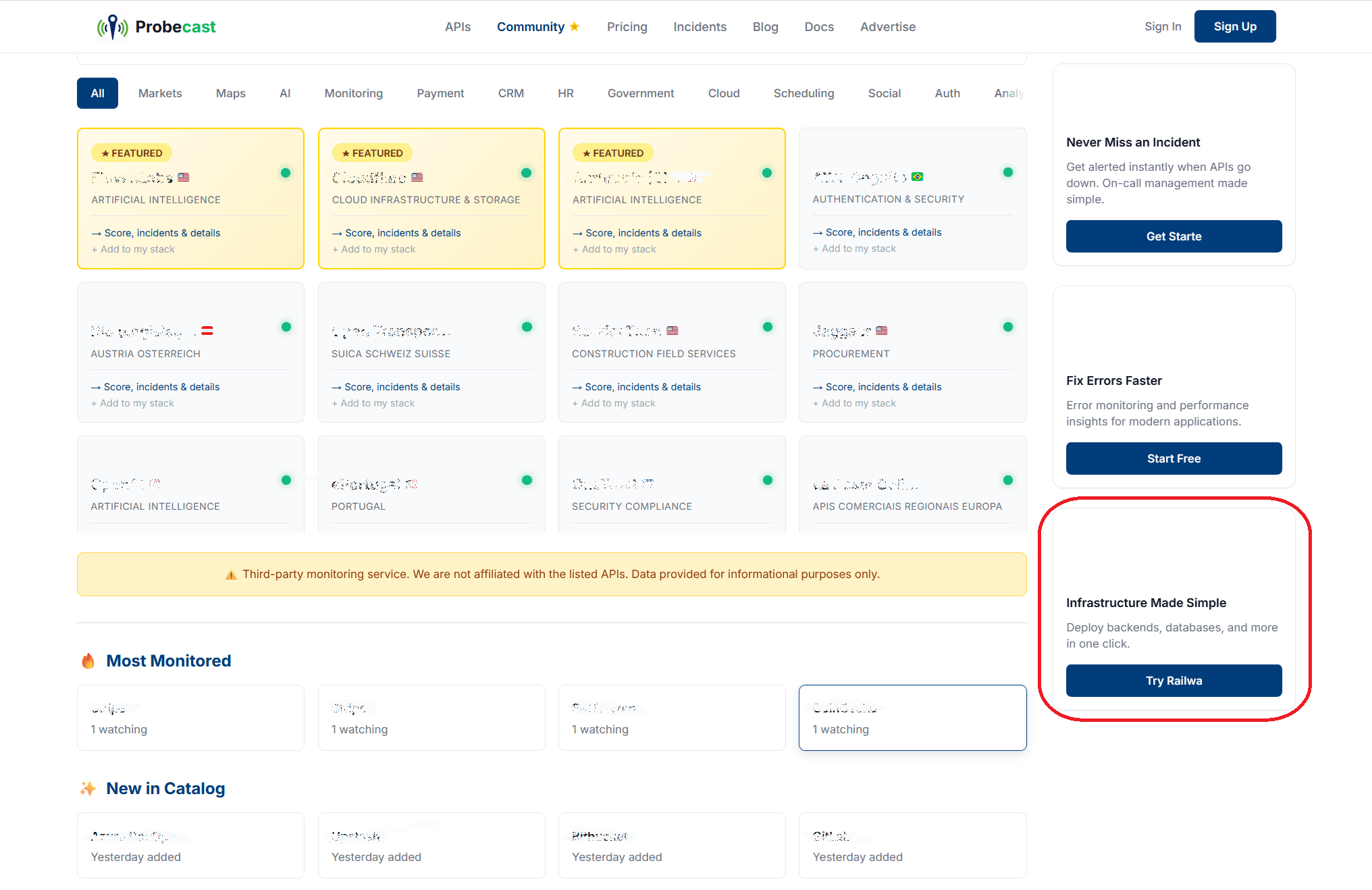 Sidebar Bottom (Flip Card) placement preview